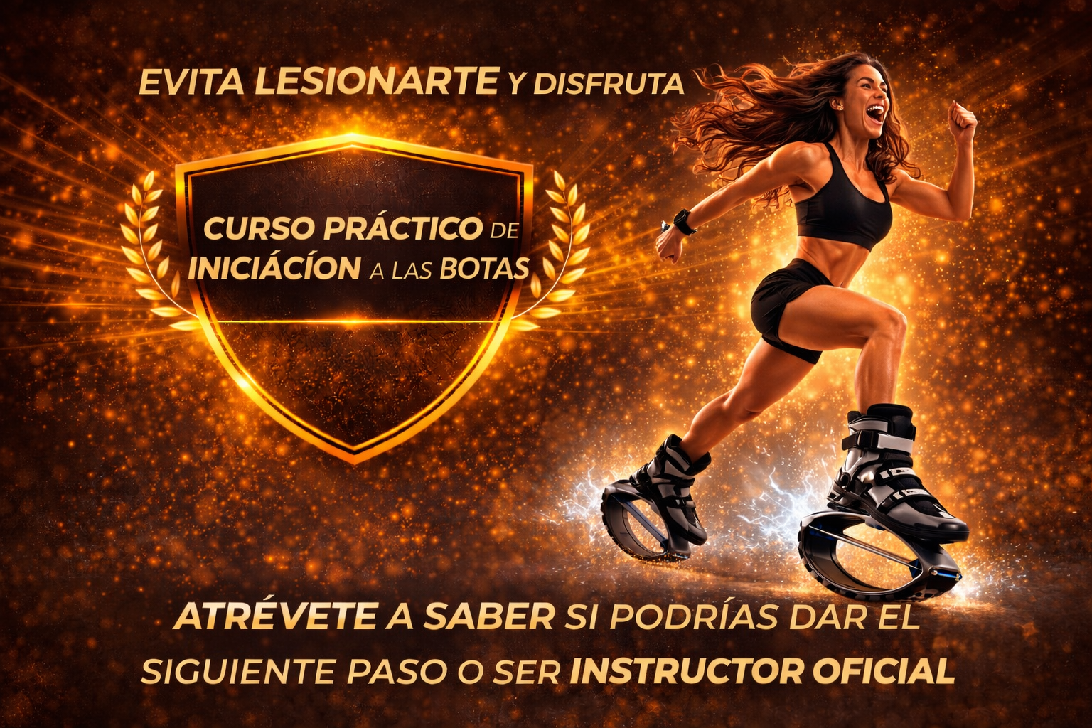 Curso PRÁCTICO de INICIACIÓN a las Botas Kangoo Jumps